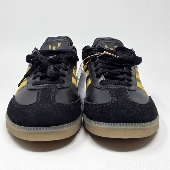 adidas Samba x Lionel Messi Triunfo Dorado Black Gold Men Shoes IH8159 Sz 11 New - Picture 7 of 12